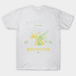 Kiawah Island South Carolina Wreckreation T-Shirt